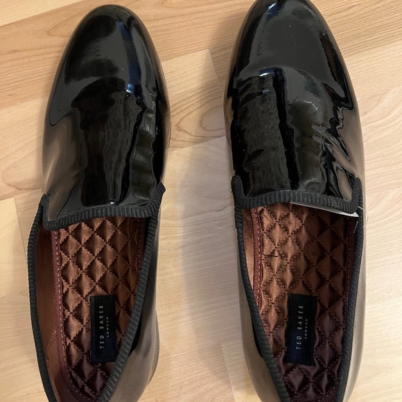 Ted Baker Wellesley patent leather men’s shoes NWOT - Picture 6 of 6